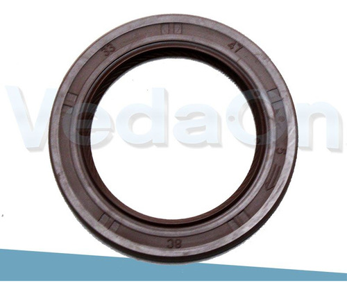 Retentor Dianteiro 16V Ford Fiesta Courier Ecosport 1.4 Zetec SE 1.6 Zetec S Sigma Todos - Imagem 2