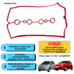 Junta Tampa de Válvula Chery Face 1.3 16V Dohc (Tampa de Plástico) - Imagem 5