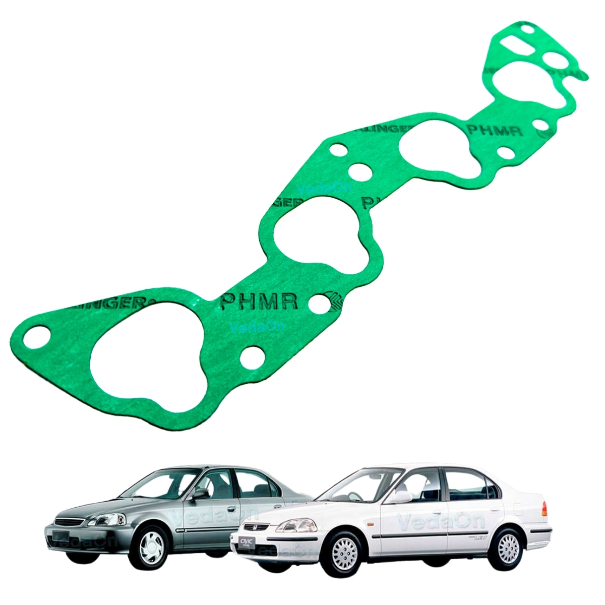 Junta Coletor de Admissão Honda Civic/CRX 1.6 16V D16Z6/7/9 VTEC