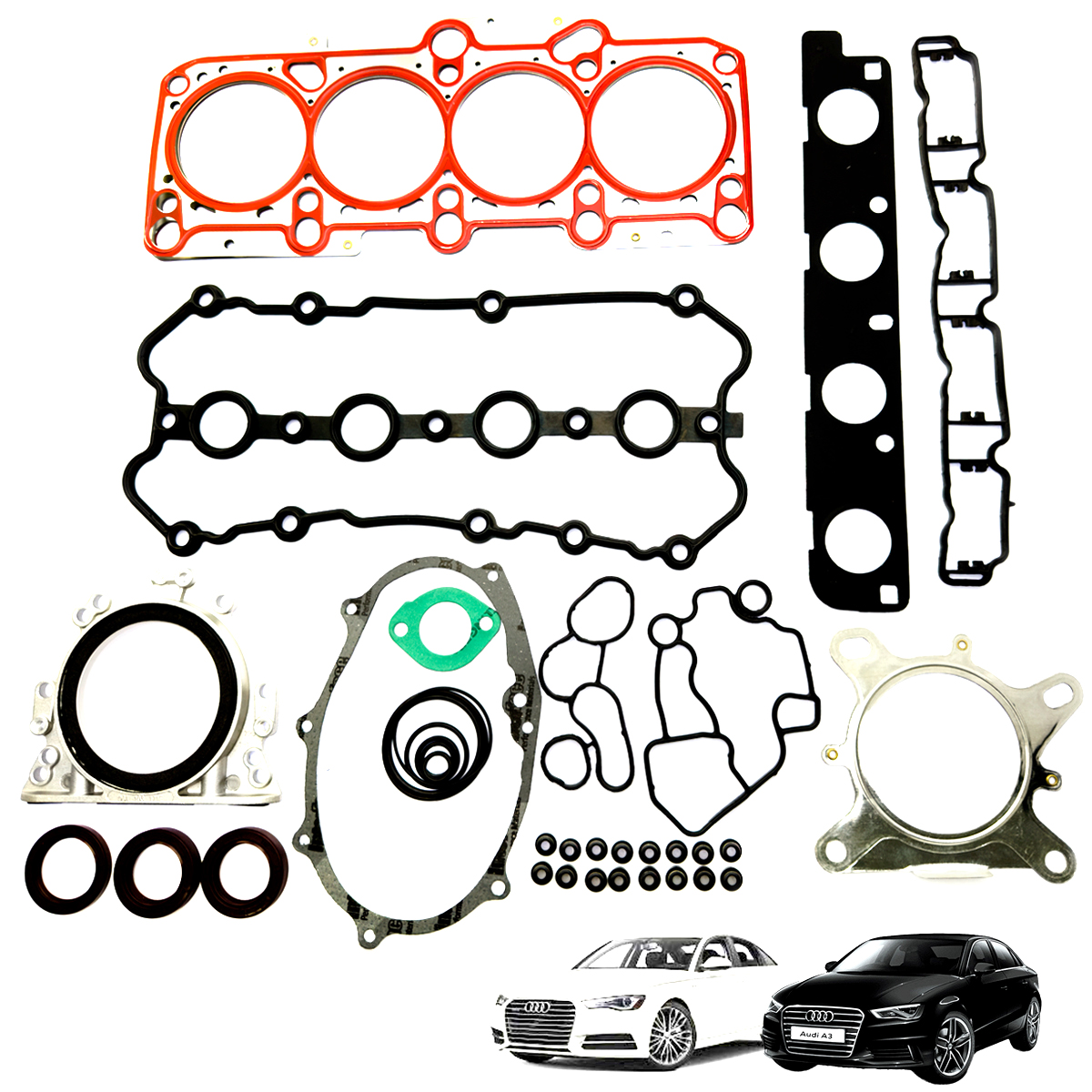 Jogo Junta Completo com Retentor para Vw Golf Passat Jetta 2.0 16v FSI