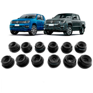 Jogo Aneis Vedacao Tampa Valvulas Amarok 3.0 V6 Audi Q7 Dies (kit com 12 peças)