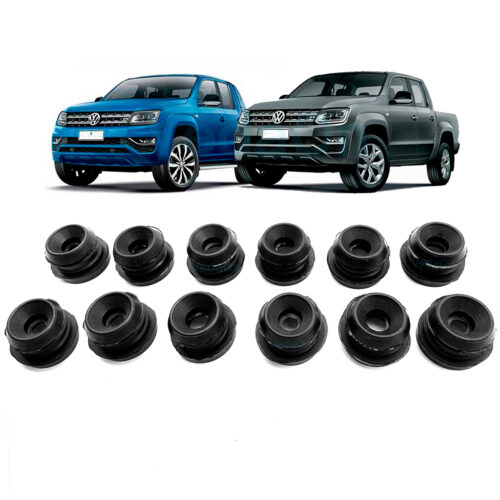 Jogo Aneis Vedacao Tampa Valvulas Amarok 3.0 V6 Audi Q7 Dies (kit com 12 peças)