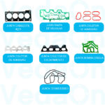 Kit Superior Mls Renault Sandero Captur Duster Oroch 16V 1.8 F4P 2.0 F4R Hi-Flex - Imagem 2