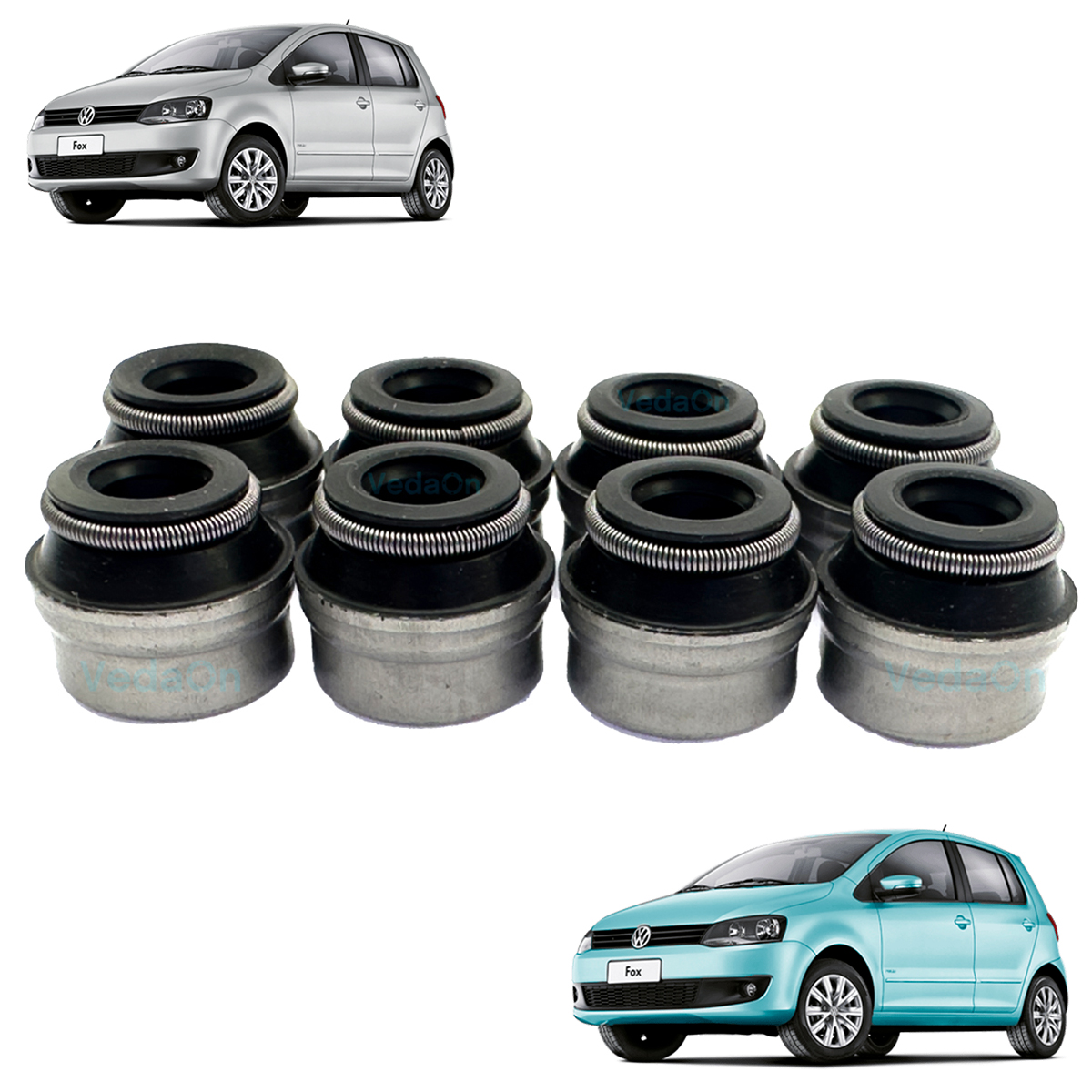 Retentores De Hastes De Válvulas 8/16/20V Corsa/Trailbla/Fire/TJET/Gol AT/Jetta/Master M9T/G9U/TU5JP/Classe A/Sprinter C