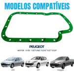 Junta De Cárter Citroen C3 Pluriel 1.4 8v Flex - Imagem 3