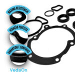 Kit Juntas Bomda D'Água GM Captiva 3.0 3.6 Camaro Omega V6 24V DOHC Suzuki Grand Vitara 3.2 - Imagem 6