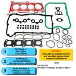 Jogo De Juntas Mls Jeep Compass (2007/...) / Compass Sport (09/09) 2.0 16V Ecn - Imagem 3