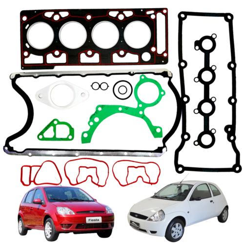 Jogo Junta Completo Fiesta Ka 1.0 8V Zetec Rocam