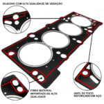 Junta De Cabeçote Bmw 1.8 16v 318i E36 Z3 318ti Bloco M42 - Imagem 3