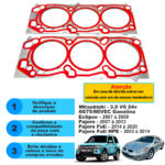 Junta Cabeçote Aço Inox Pajero Eclipse 3.8 v6 24v Mivec 6G75 - Imagem 3