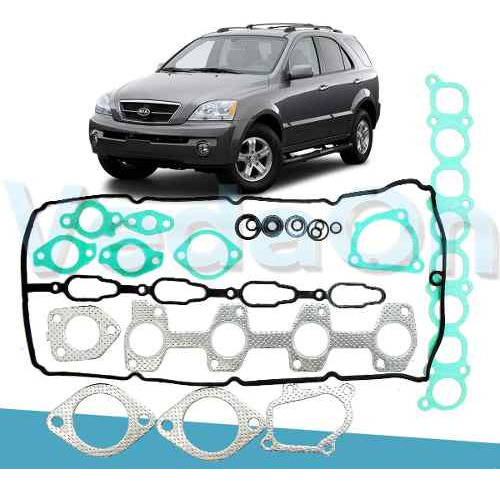 Jogo Junta Cabeçote Sem Cabeçote Kia Sorento 2.5 16v D4cb
