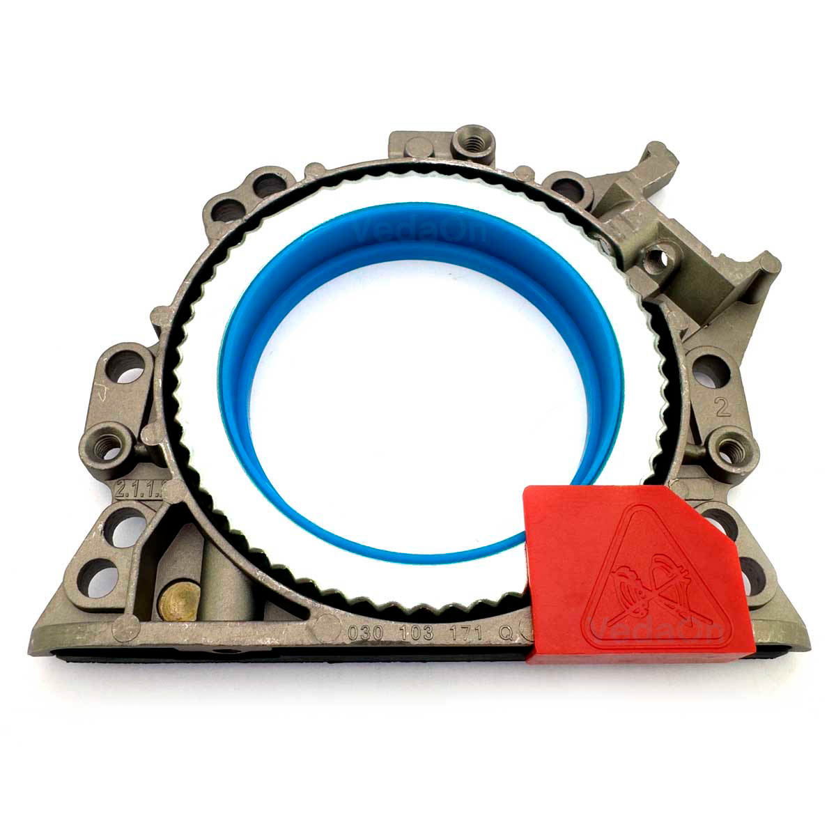 Retentor Flange Traseira Gol/Parat/Sav/Power 8/16V 1.0/1.6 - PTFE Com Alojamento Redondo - Imagem 3