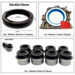 Jogo Junta Completo c/Retentor Vw Gol Power 1.0 8v AT Ea111 - Imagem 7