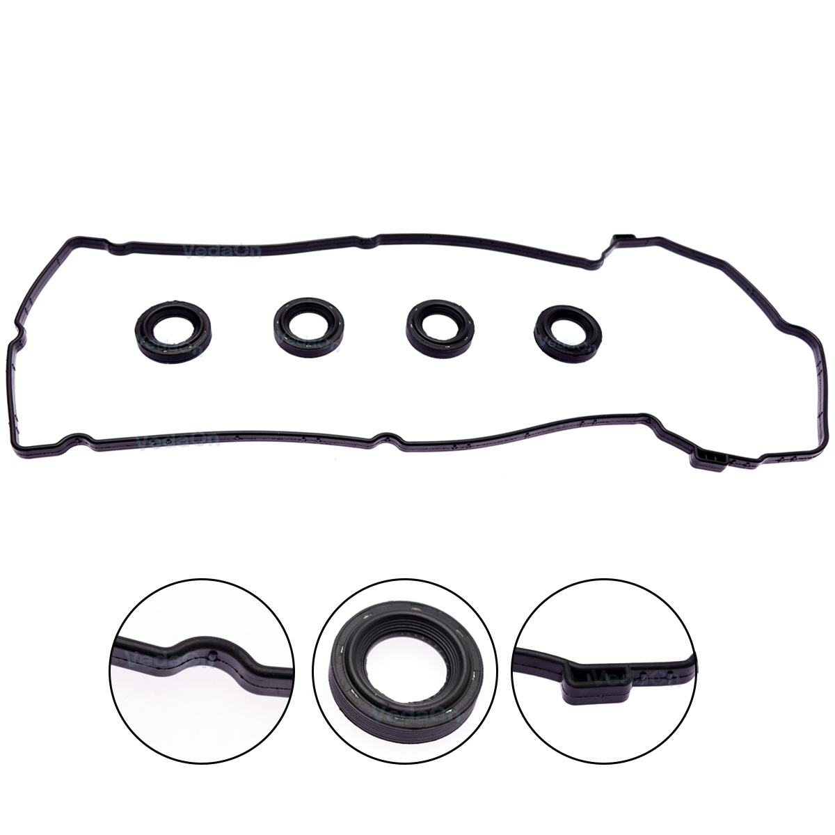 Kit De Juntas Superior Jac J2 e J3 1.3 e 1.4 16V VVT DOHC J2 1.3 16V - Imagem 3