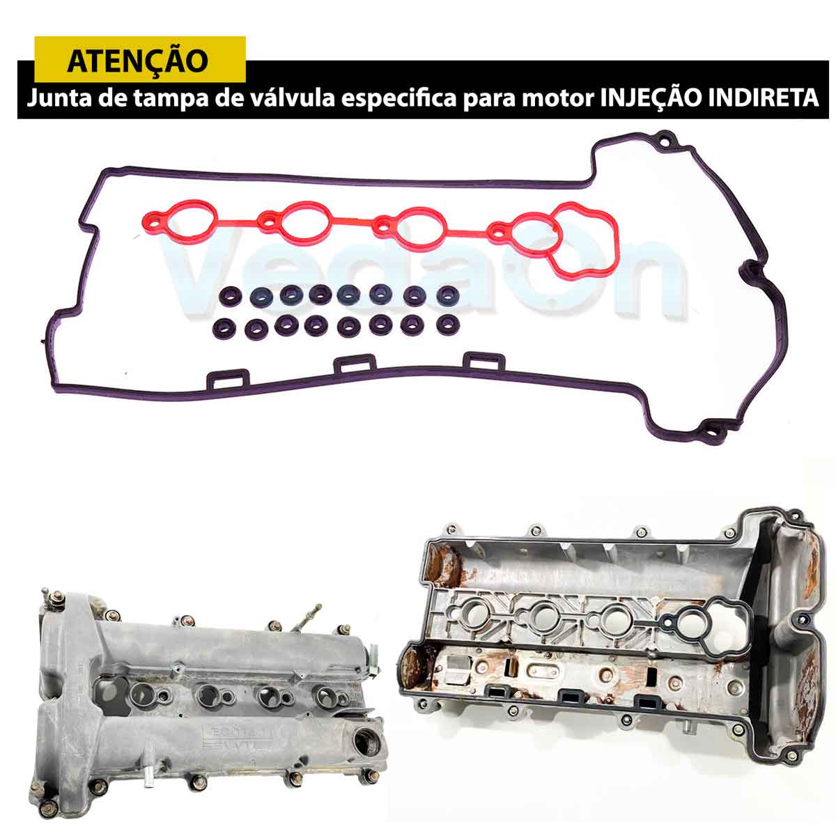 Jogo Junta Completo com Retentor Gm Captiva Malibu 2.4 16v Ecotec - Imagem 2