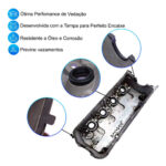 Kit Junta Superior Honda Civic 1.7 16v 2002/ 2007 - Imagem 3