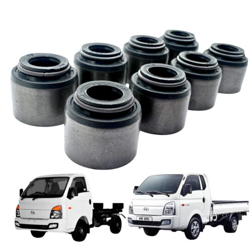 Kit de Retentores de Haste de Válvulas Asia/Hyundai/Mitsubishi – 8 Peças