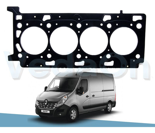 Junta De Cabeçote Renault Master Turbo 2.3 16V em Aço