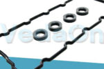 Kit Junta Tampa Válvula Fiat Palio Strada 1.6 1.8 16v Etorq - Imagem 3