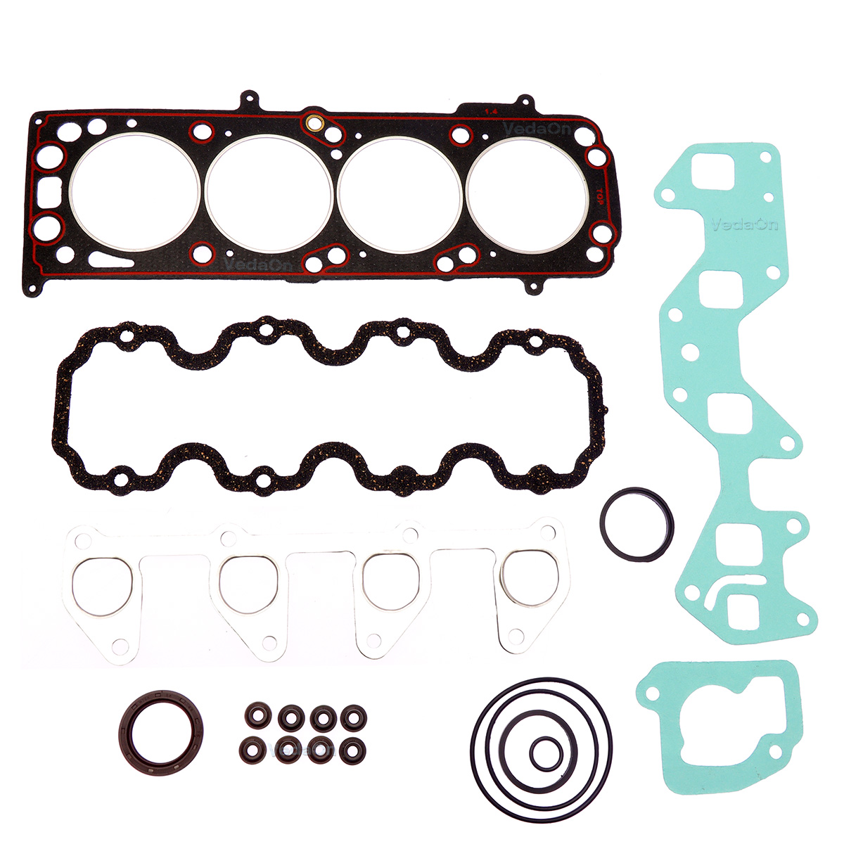 Kit Junta Cabeçote Com Retentor Corsa 1.4 8v Ohc 1994/ 1999