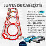 Junta De Cabeçote Gol Mi At 1.0 8/16V Inox - Imagem 4