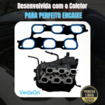 Junta Do Coletor De Admissão Gm Captiva 3.0 V6 24v - Imagem 6