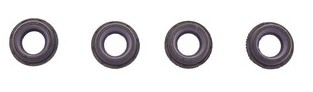 Kit de Vedadores de Velas Renault Clio/Sandero / Peugeot 206 1.0 16V D4D/D4F/Hiflex (4PCS)