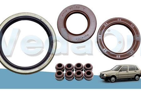 Kit de Retentores Fiat Elba/Prêmio/Uno/Tipo/Tempra 8V 1.5/1.6 Sevel (Argentino)