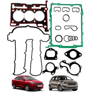 Jogo Junta Motor Ford Ka New Fiesta 1.0 12v 3 Cilindros