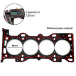 Kit Junta Superior C/ret Ford Fusion Ecosport 2.0 16v Duratec - Imagem 3