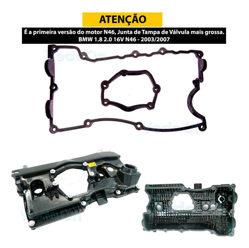 Junta Superior Bmw 120i E 320i 2.0 16v Até 2006.. - Imagem 2