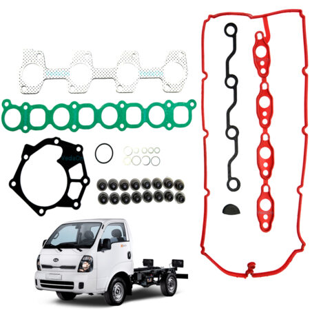 Kit Juntas S/Cabeçote C/ Retentores Hyundai Hr/Kia Bongo 2.5 16V D4Cb