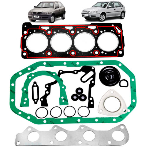 Jogo De Junta Completo Vw Gol At 1.0 8v Power 02/… Ea111