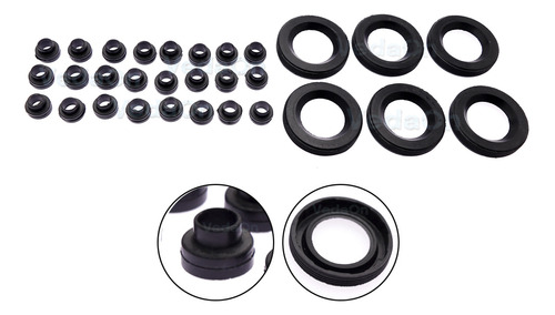 Kit Juntas Tampas De Valvulas 32Pcs Gm Captiva Camaro Omega 3.6 V6 24V - Imagem 4