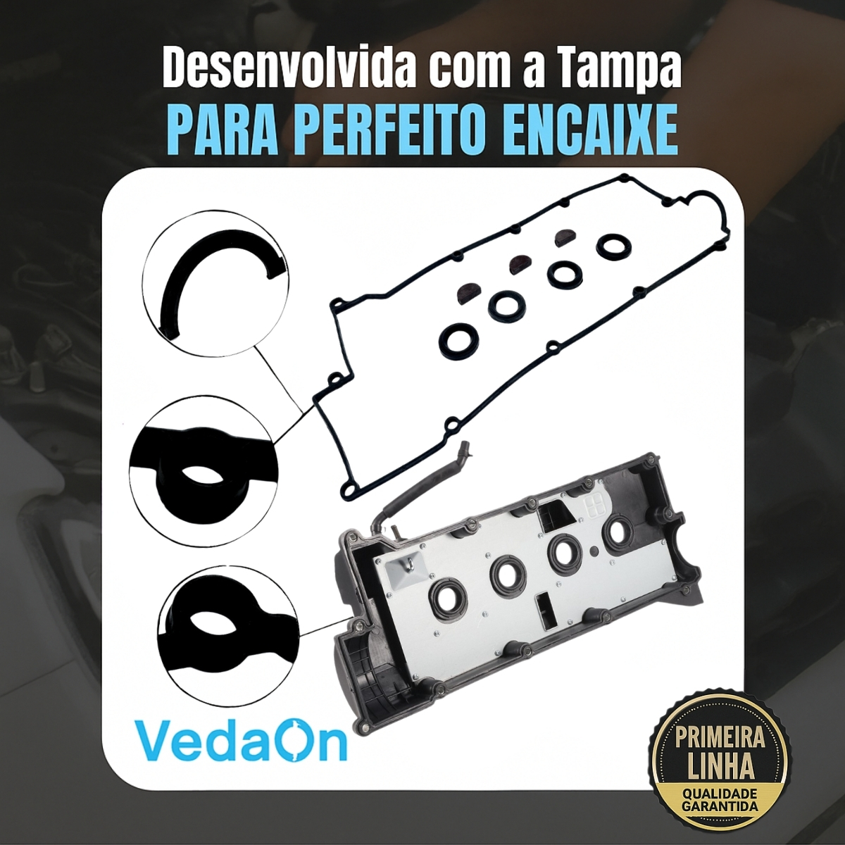 Kit Junta Superior Hyundai Tucson I30 Elantra 2.0 16v G4gc - Imagem 6