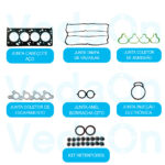 Kit De Juntas Superior Ford Focus 1.8 16V Motor Zetec E Mls Com Retentores - Imagem 2