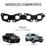 Junta Coletor Escape para Nissan Frontier 2.5 16v Diesel - Imagem 3