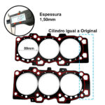 Kit de Juntas Tucson/Sonata/Santa Fé 2.7 V6 24V G6BA DOHC PAK C/ Retentores - Imagem 5