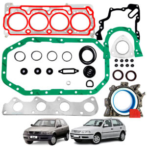 Jogo Junta Completo c/Retentor Vw Gol Power 1.0 8v AT Ea111