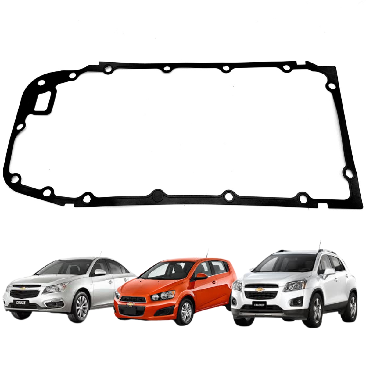 JUNTA DO CARTER BO GM 16V ECOTEC 1.6 F16D4 SONIC / 1.8 F18D4 CRUZE TRACKER - EMB 1 PC