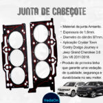 Junta de Cabeçote Fibra Dodge Journey 3.6 V6 24V - Imagem 2