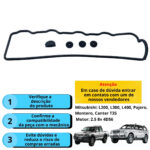 Junta Tampa Válvula kia Hyundai Hr H100 2.5 8v Dbb D4bb - Imagem 3