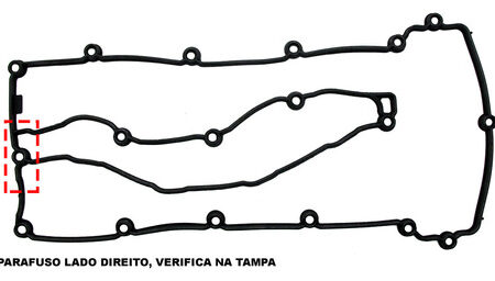 Junta Tampa Válvula parafuso lado direito Sprinter Cdi 311 415 515 Om 651 2012/...