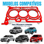 Junta Cabeçote Inox Fiat Argo/ Mobi/ Novo Uno Firefly Flex 1.0 6V 3Cil 2017/... - Imagem 3