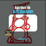 Junta Cabeçote Inox 0,65mm Focus Duratec 2.0 16V Direct Flex 2014/... MGDA XQDA - Imagem 7