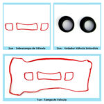 KIT JTAS TV FORD FOCUS 13/ ROVER JAGUAR VOLVO 2.0 16V MGDA XQDA DURATEC ECOBOOST - Imagem 4