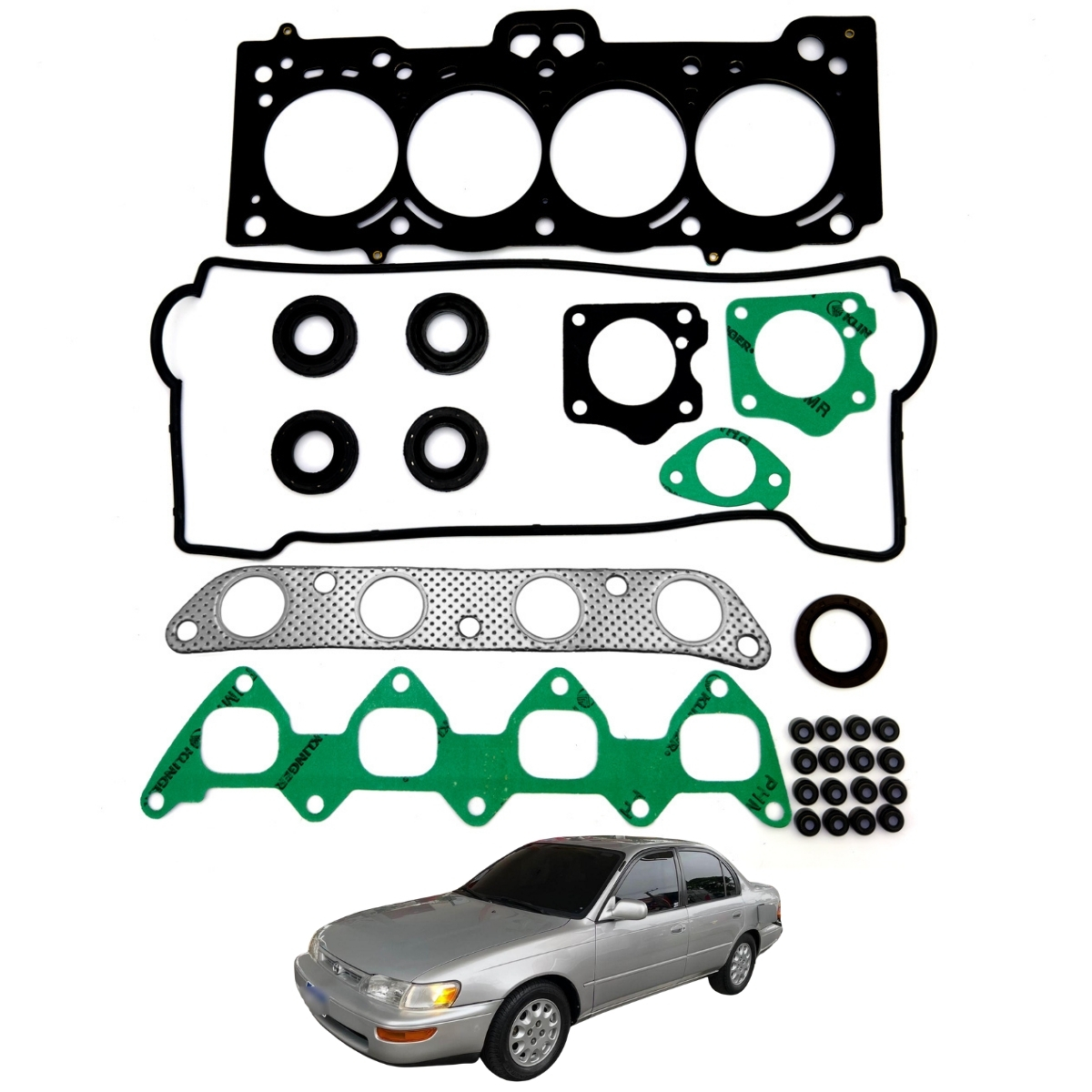 2c2e0fa2b707f9e8fcf6f9f3840dd81a.jpg Junta Superior Retentor Corolla 1.8 16v Dohc 7afe 92 A 02 - Imagem 1