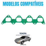 Junta Coletor Admissão Corolla 1.8 16v Dohc 7afe 1992 A 2002 - Imagem 2