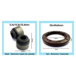 Junta Superior Retentor Corolla 1.8 16v Dohc 7afe 92 A 02 - Imagem 3