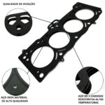Junta Cabeçote Corolla 1.8 16v Dohc 7afe 1992 A 2002 - Imagem 6